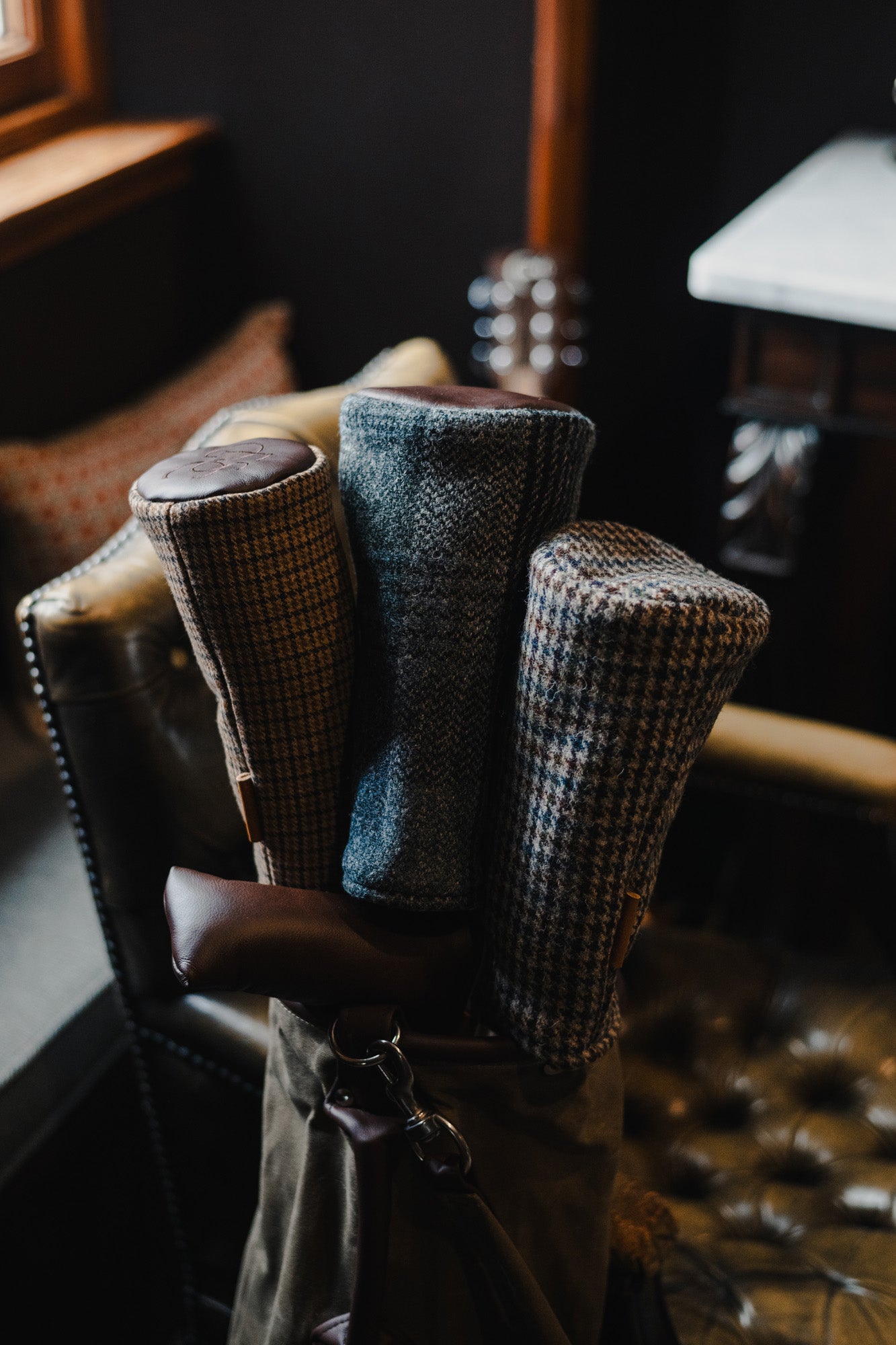 Achnacarry Harris Tweed Headcover