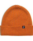 Links Merino Beanie - Deep Orange