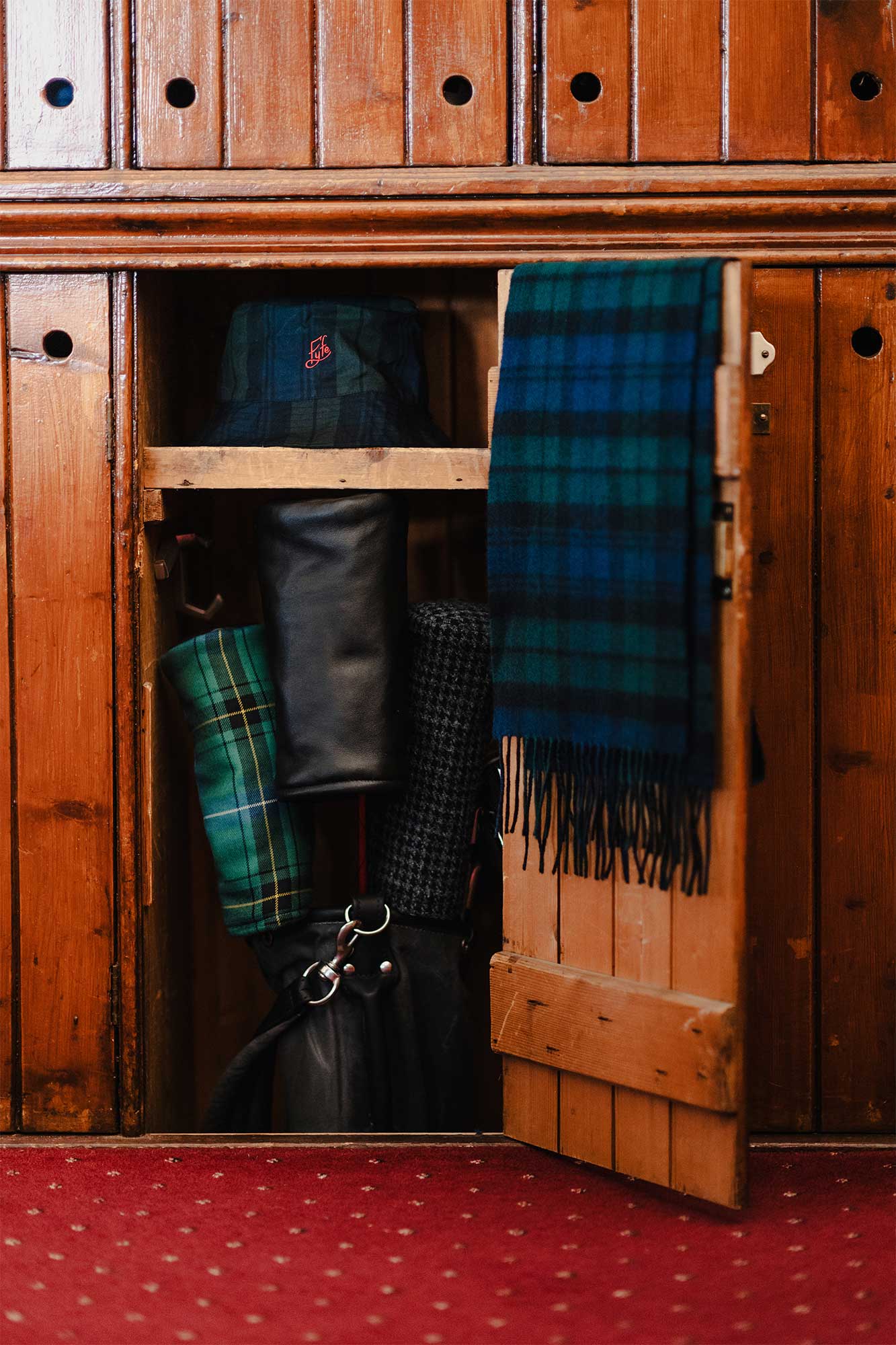 Black Watch Tartan Lambswool Scarf
