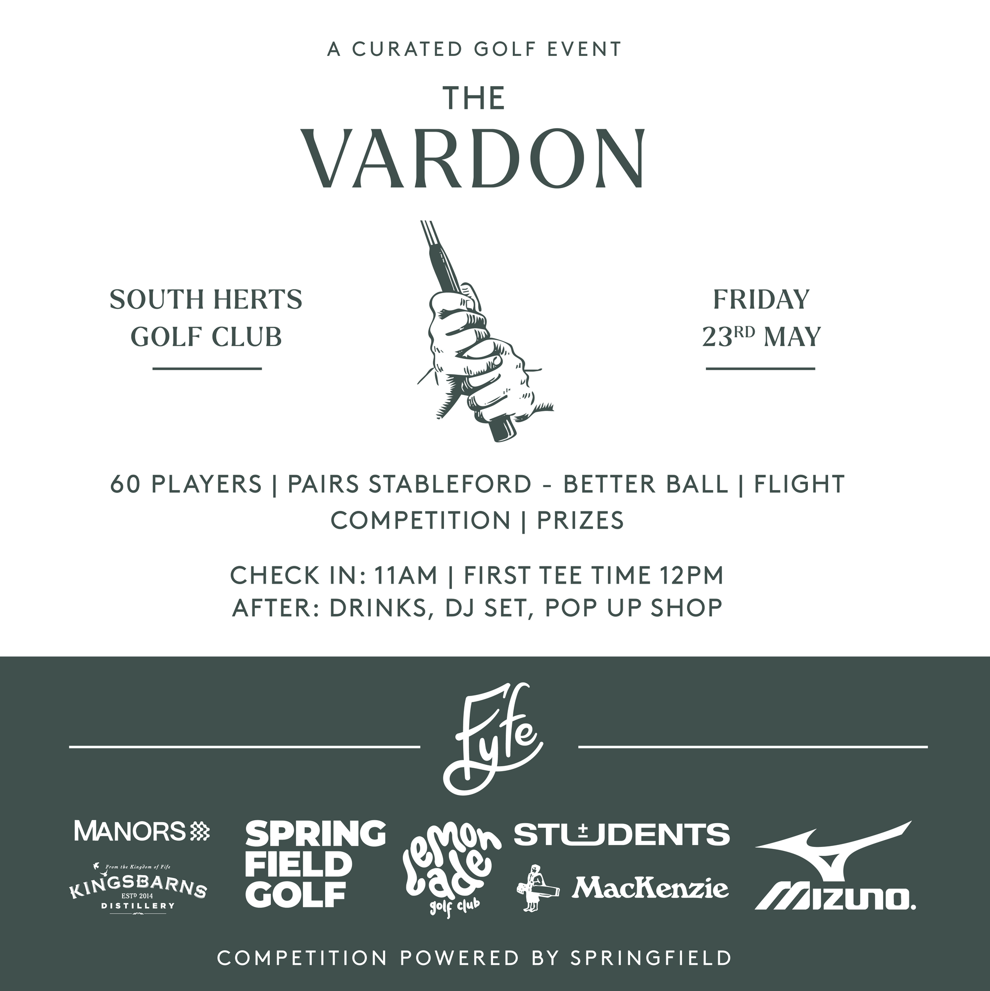 The Vardon | Fyfe Golf Event