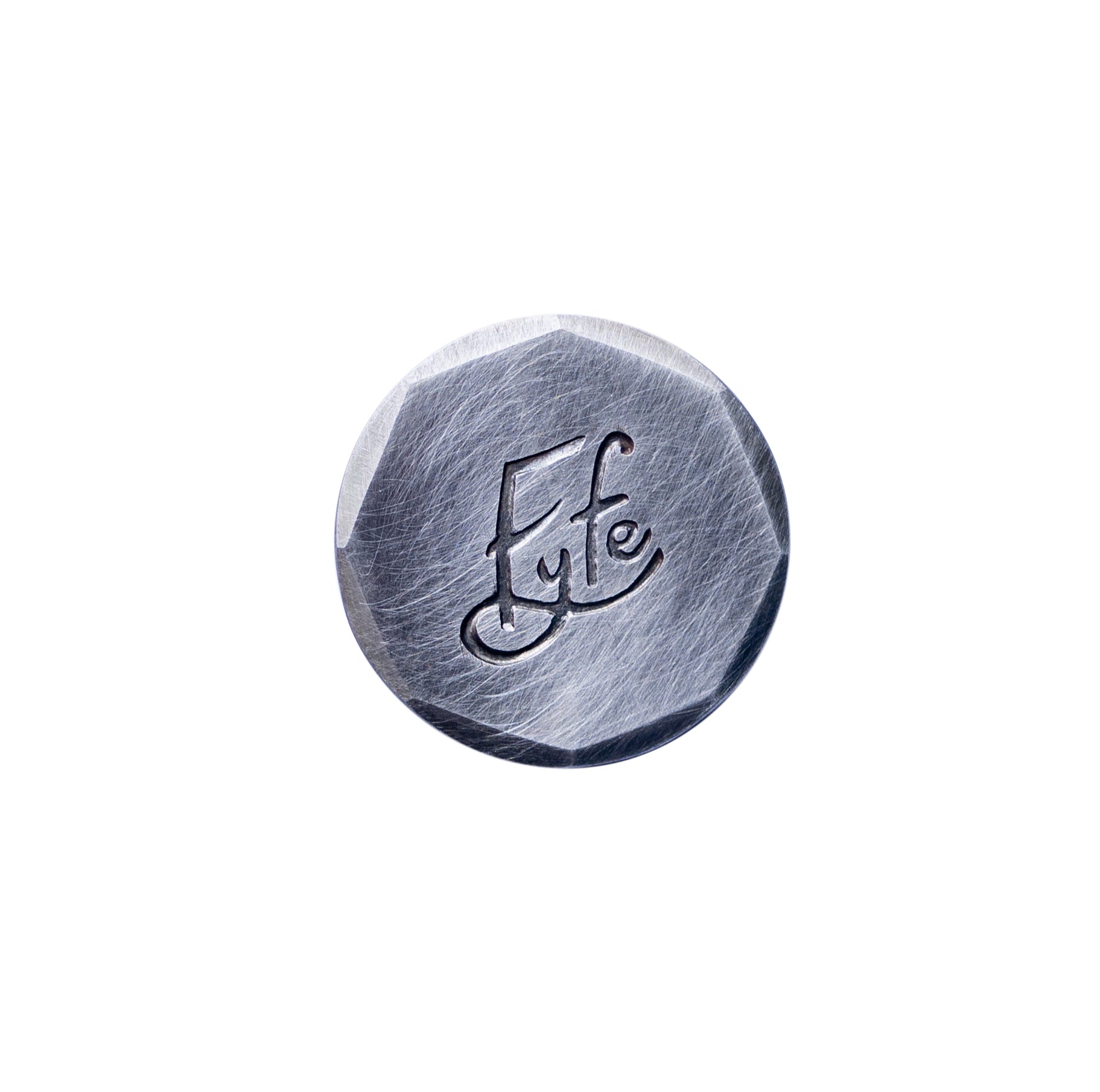Steel Metal Hand Forged Fyfe Golf Ball marker