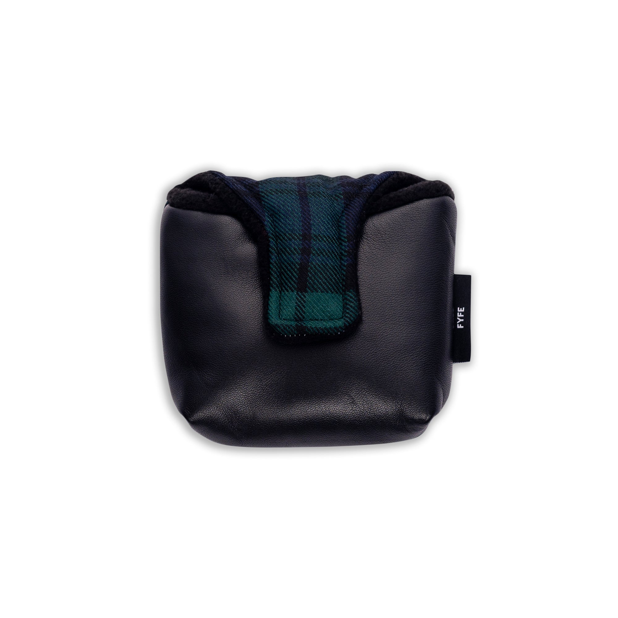 Grant Hunting Modern Tartan & Leather Mallet Putter Cover