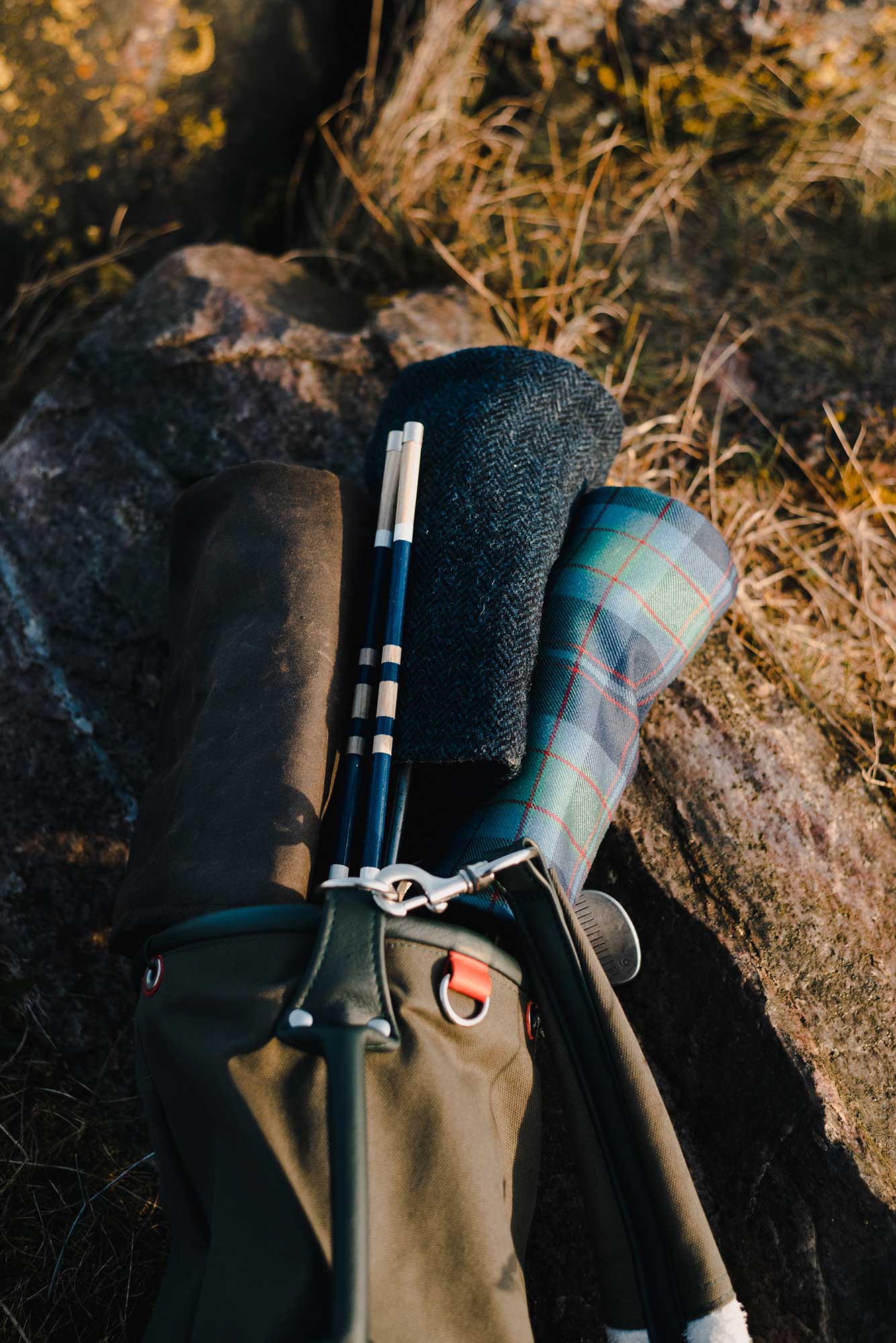Legends of the Loch Harris Tweed Headcover
