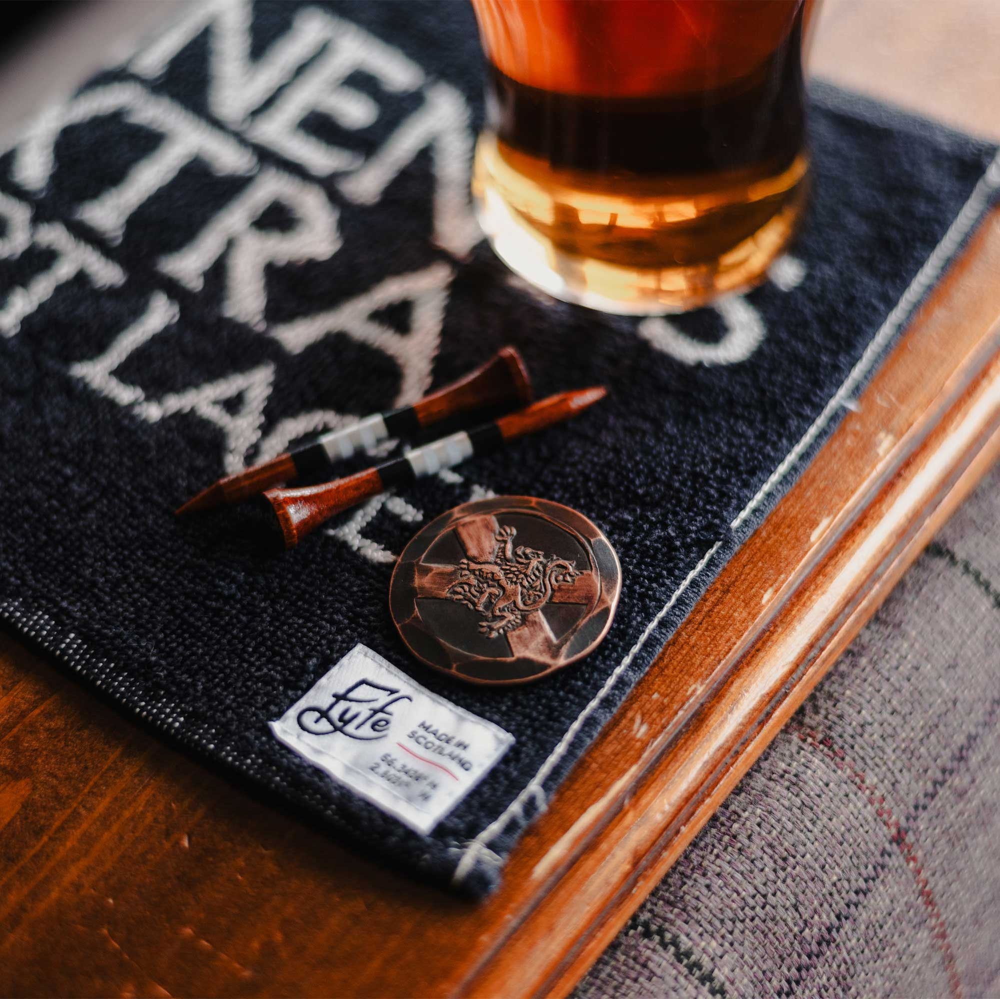 The Brave Copper Hand Forged Ball Marker
