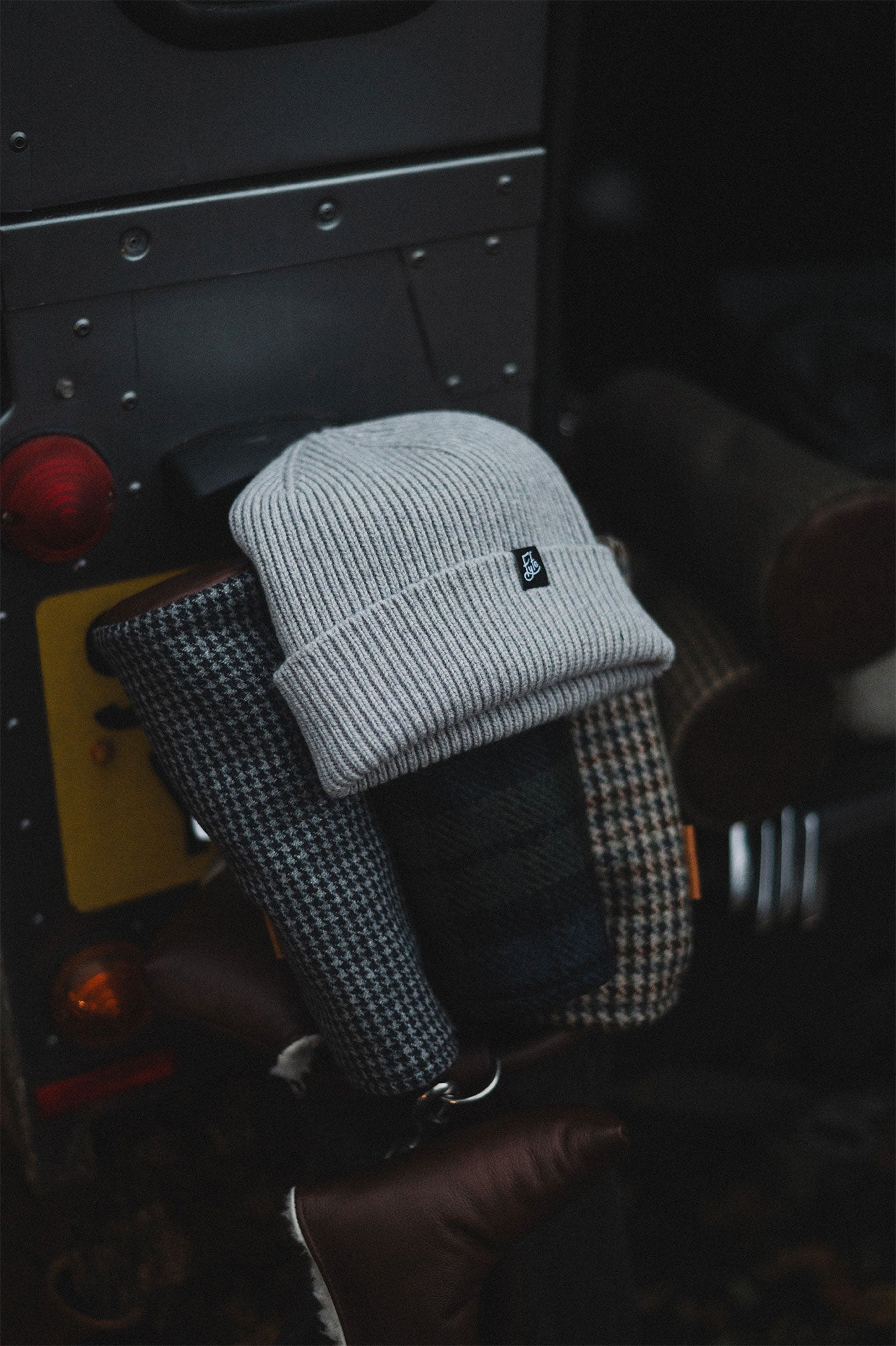 Links Beanie – Grey Mist