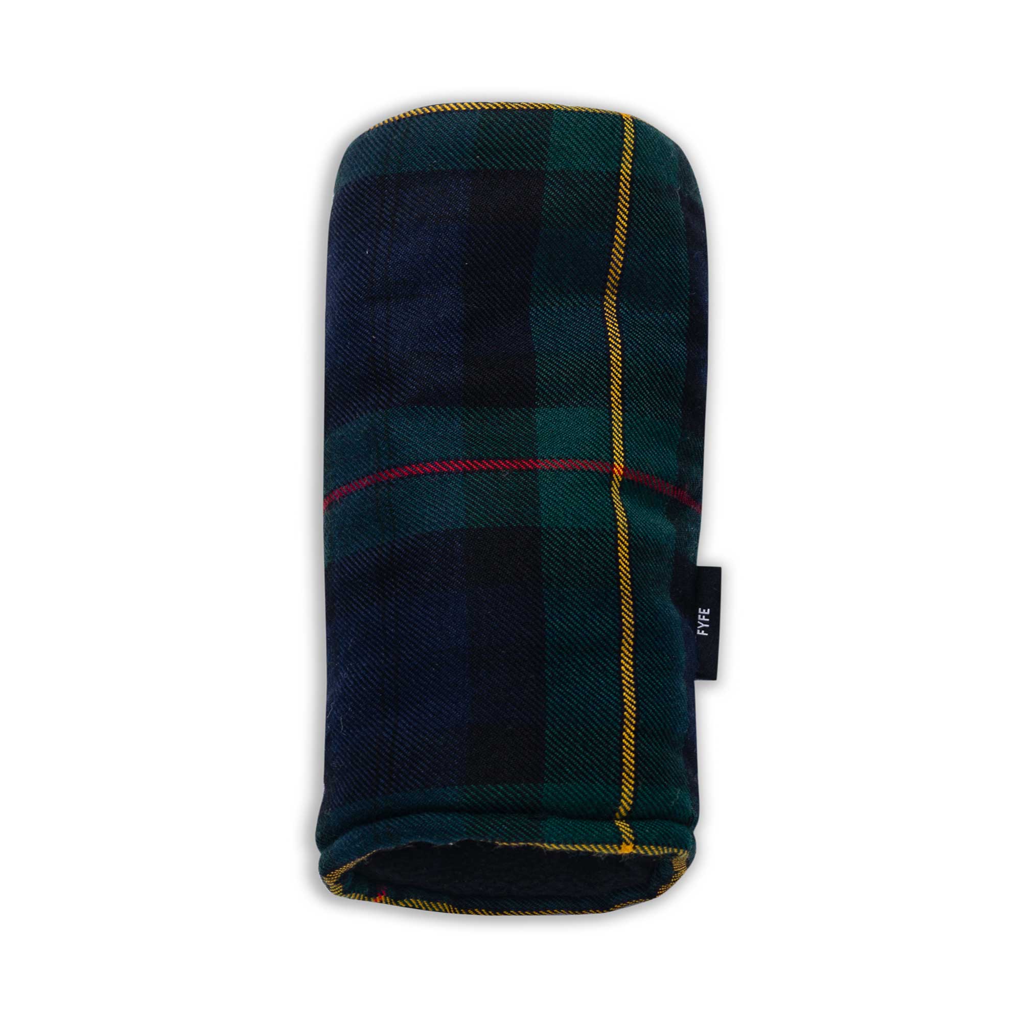 MacEwan Modern Tartan Headcover with Leather Topper