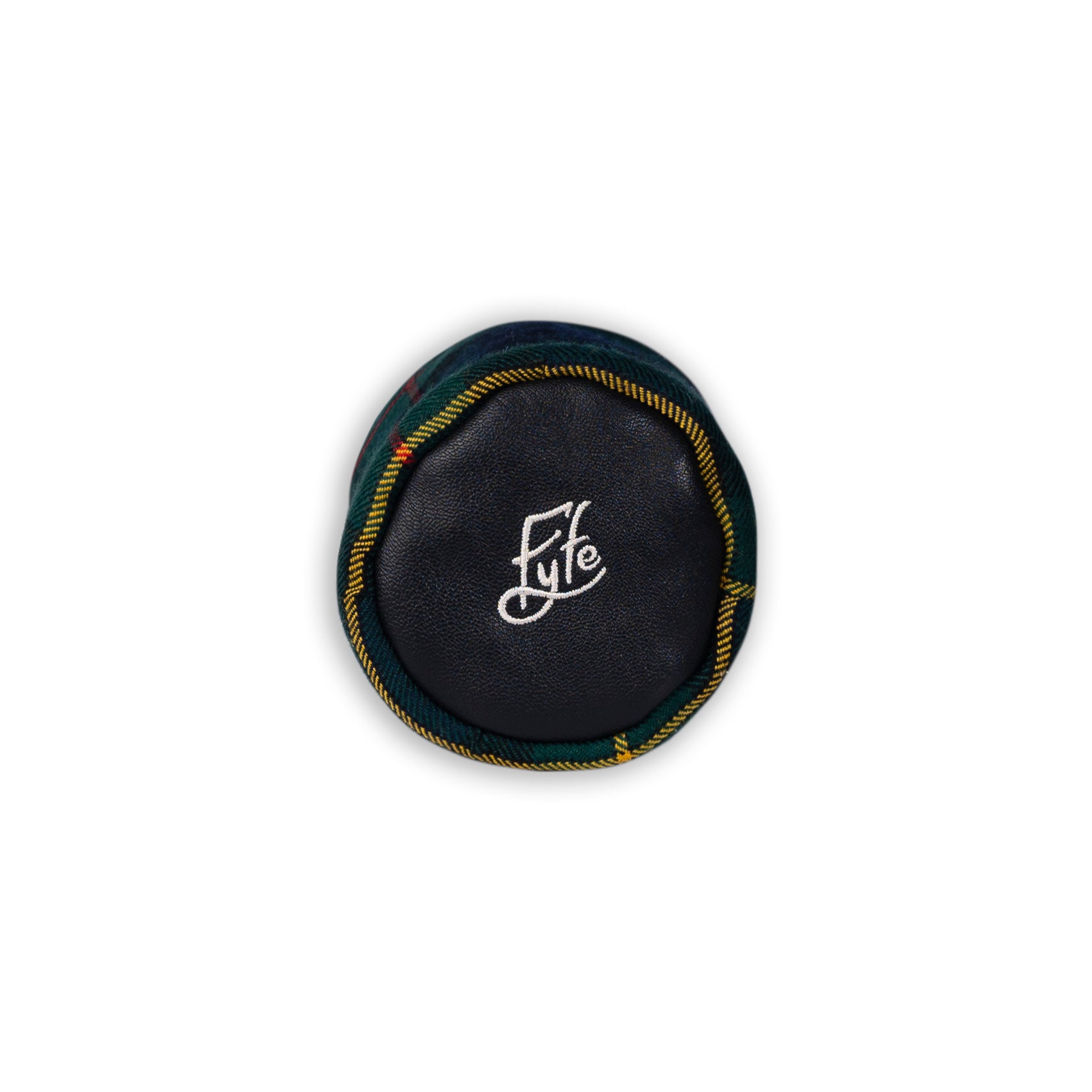 MacEwan Modern Tartan Headcover with Leather Topper