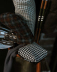 Black Grouse Harris Tweed & Leather Mallet Putter Cover - Fyfe Golf