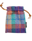 Jura Sunset Harris Tweed Drawstring Pouch - Fyfe Golf