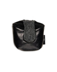 Modern Herringbone Harris Tweed & Leather Mallet Putter Cover - Fyfe Golf