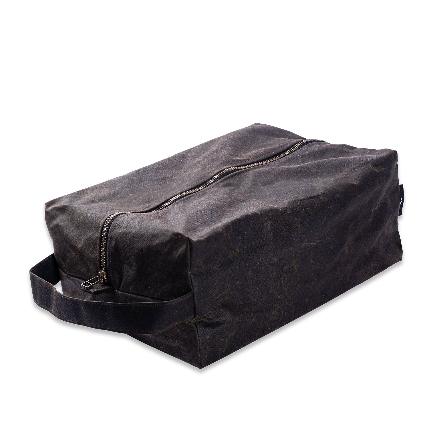 Adventurer Olive Waxed Canvas Shoe Bag Fyfe Golf