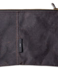 Lochmor Olive Waxed Canvas Zipped Valuable Pouch