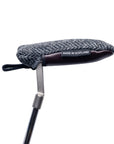 Modern Herringbone Harris Tweed & Leather Blade Slip Cover - Fyfe Golf