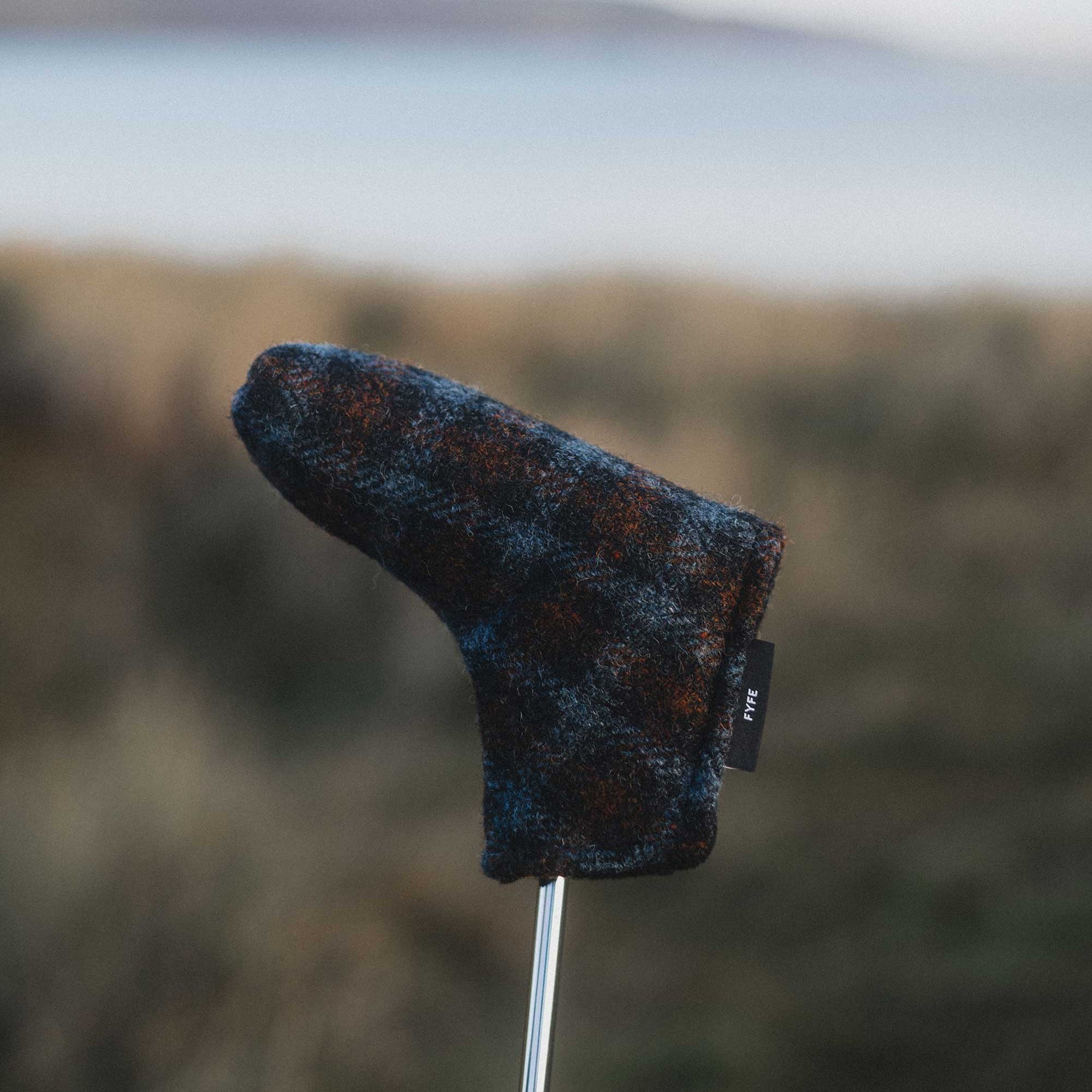 Auld Master Harris Tweed Blade Putter Cover