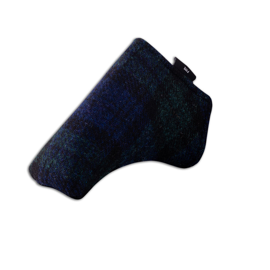 Blackwatch Harris Tweed Blade Putter Cover