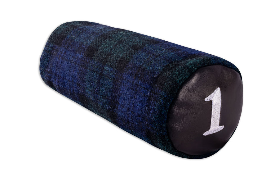 The Blackwatch Harris Tweed & Leather Headcover