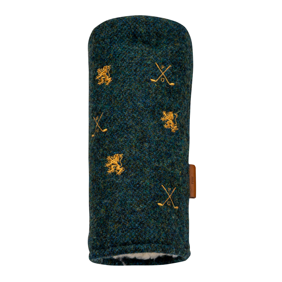 Carlogie Harris Tweed Headcover