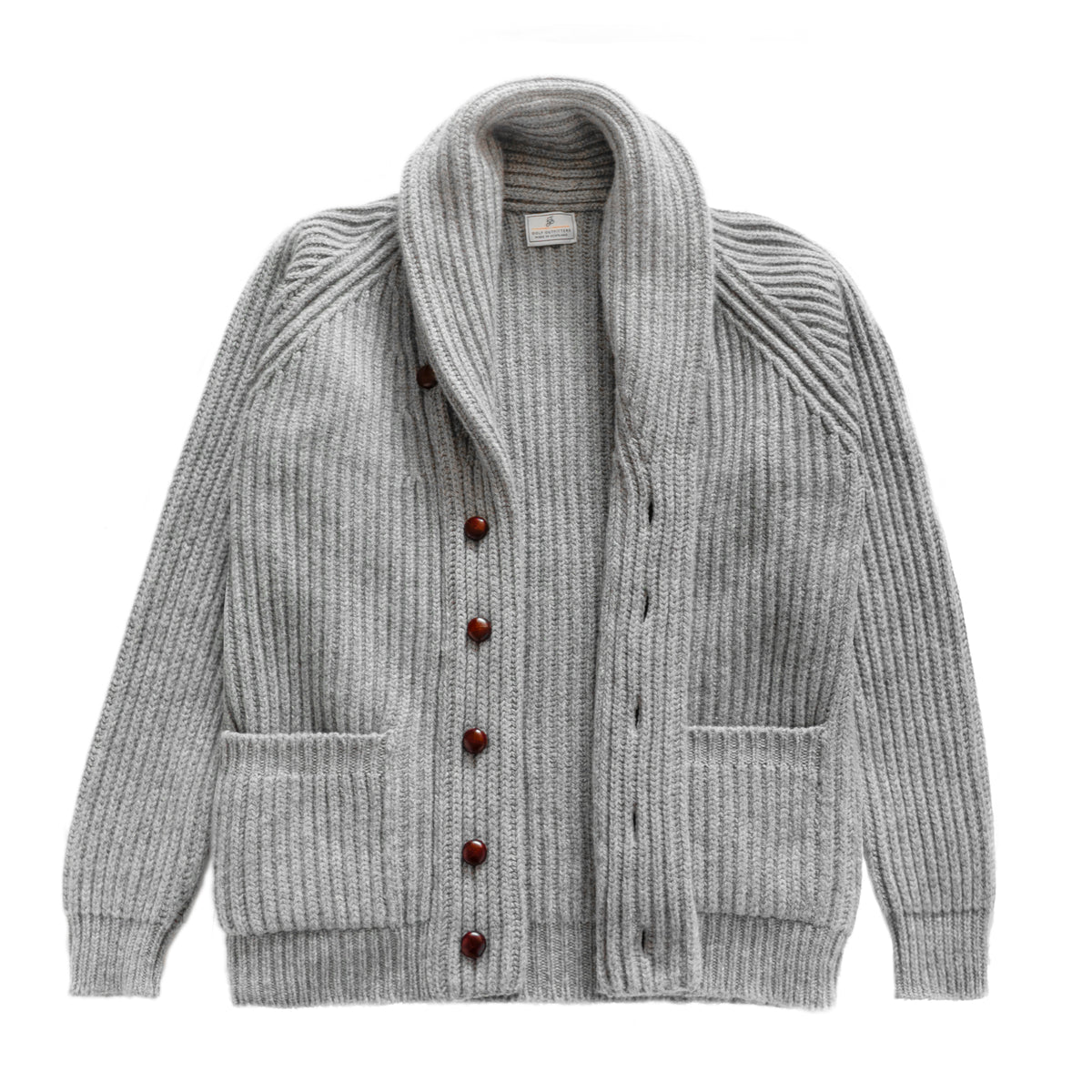 The Clubhouse Shawl Cardigan – Flannel Grey
