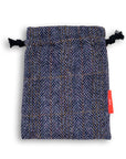 Five Glens Harris Tweed Drawstring Valuables Pouch