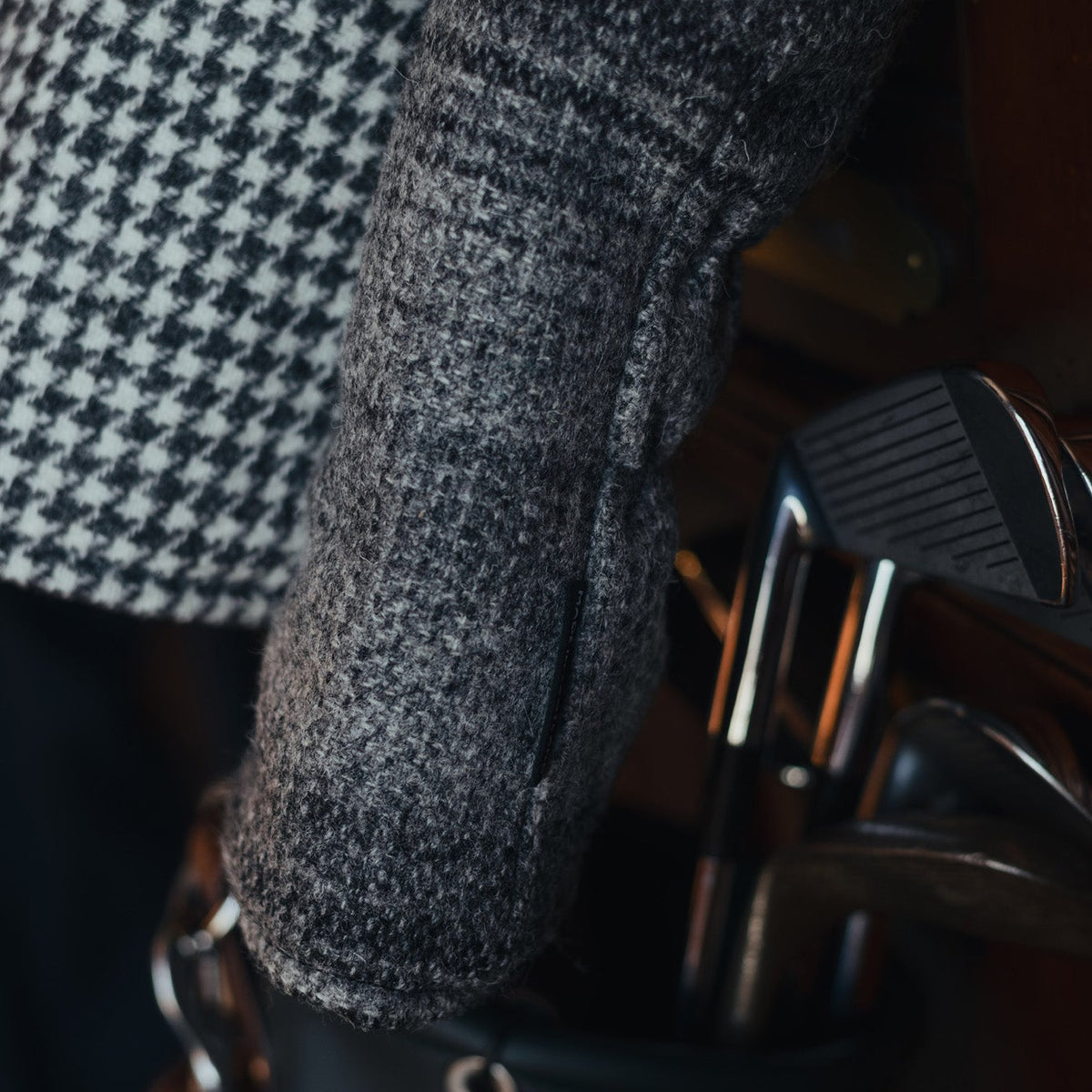 Monikie Harris Tweed Headcover · Type 02