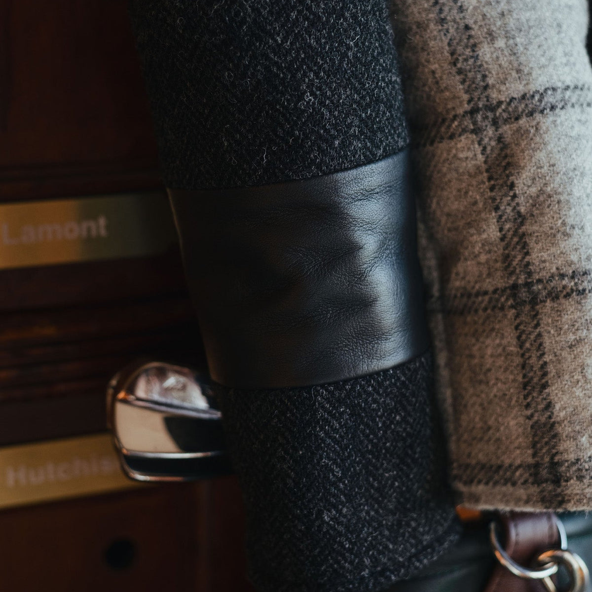 Tealing Harris Tweed Headcover