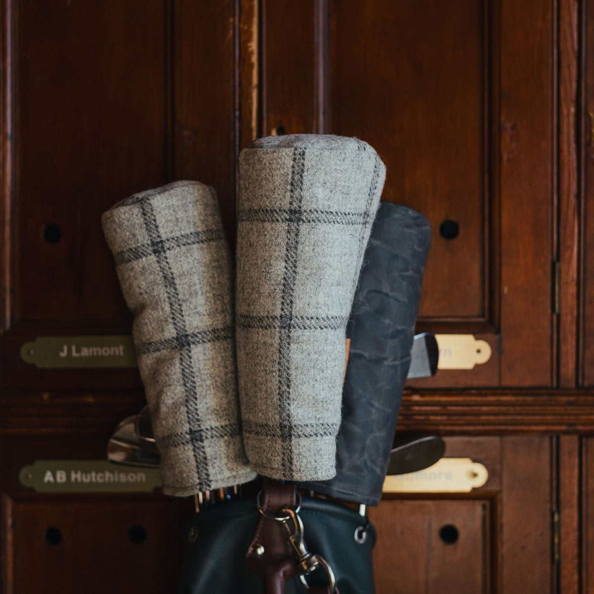 Auchmithie Harris Tweed Headcover