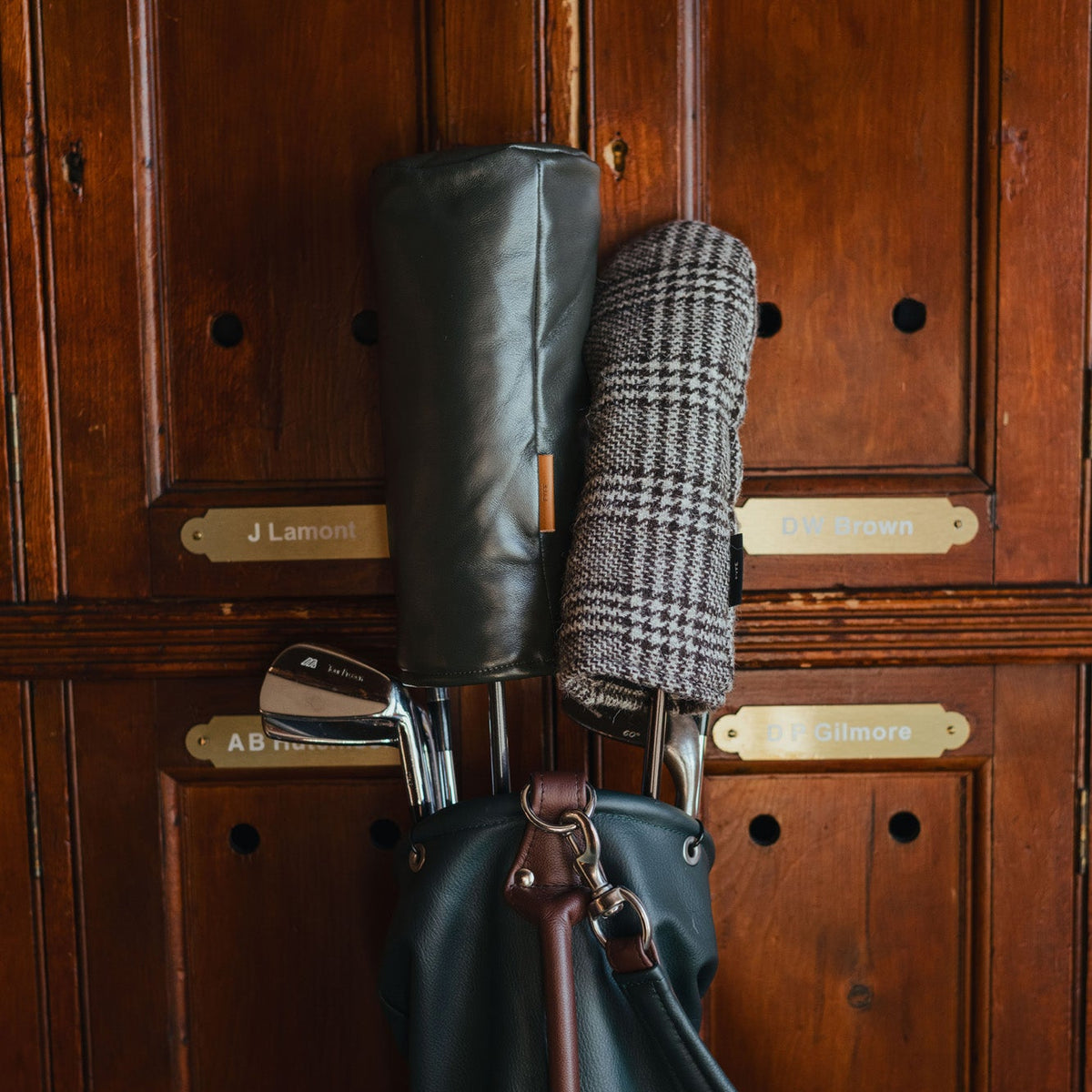 GT Vanquish Green Leather Headcover