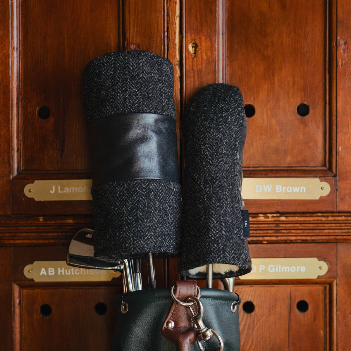 Tealing Harris Tweed Headcover