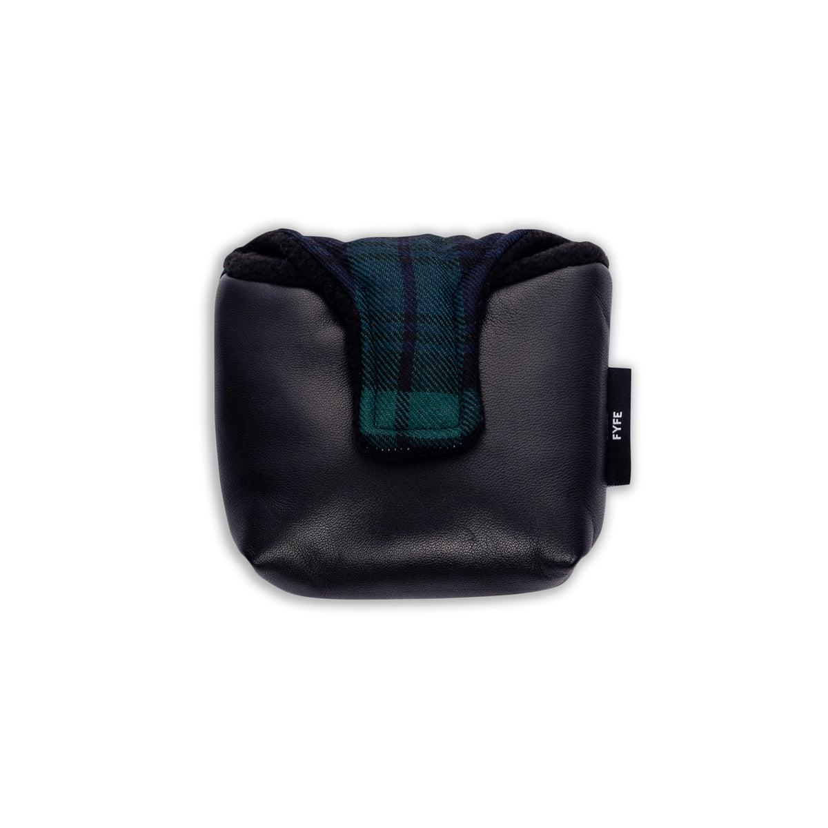 Grant Hunting Modern Tartan & Leather Mallet Putter Cover Fyfe Golf