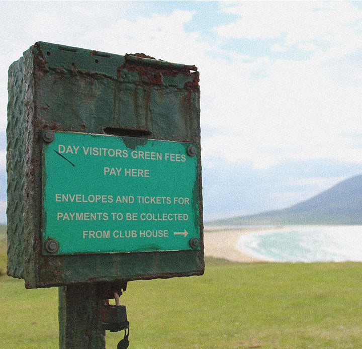 Isle of Harris green fee box