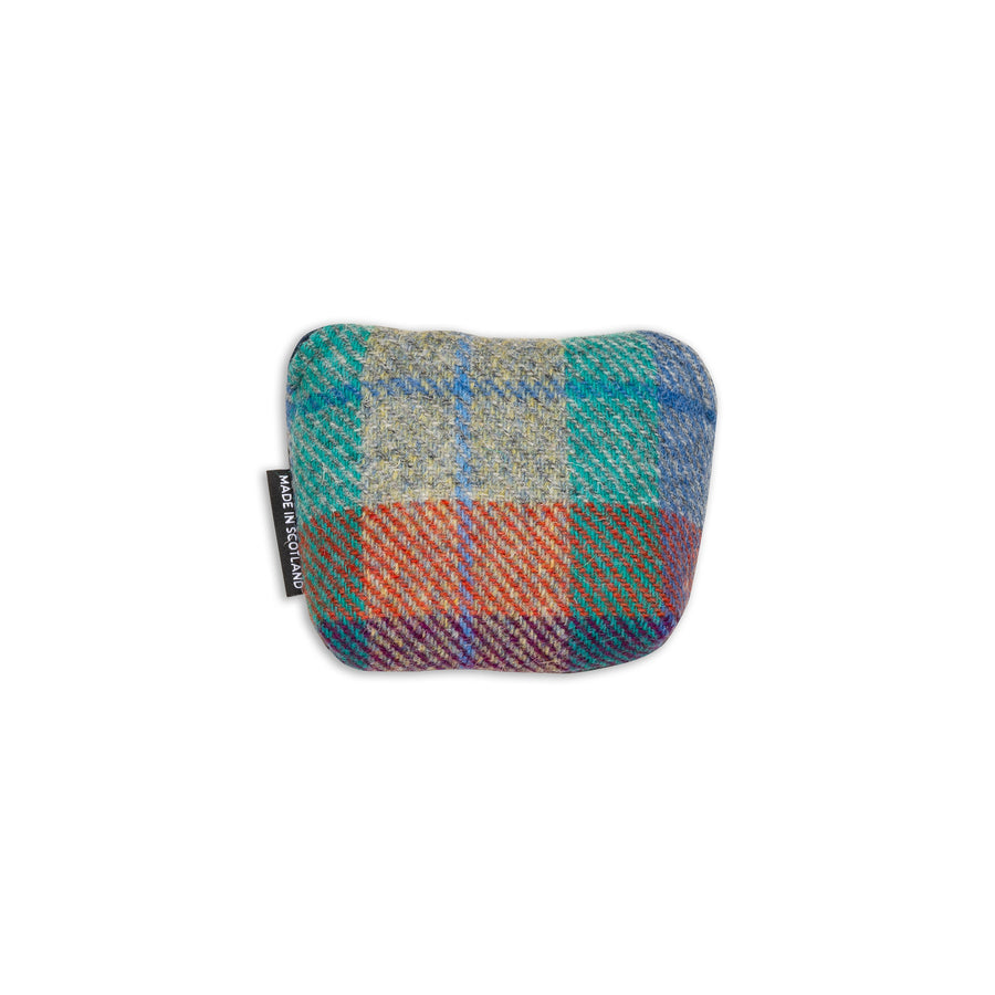 Jura Sunset Harris Tweed & Leather Mallet Putter Cover