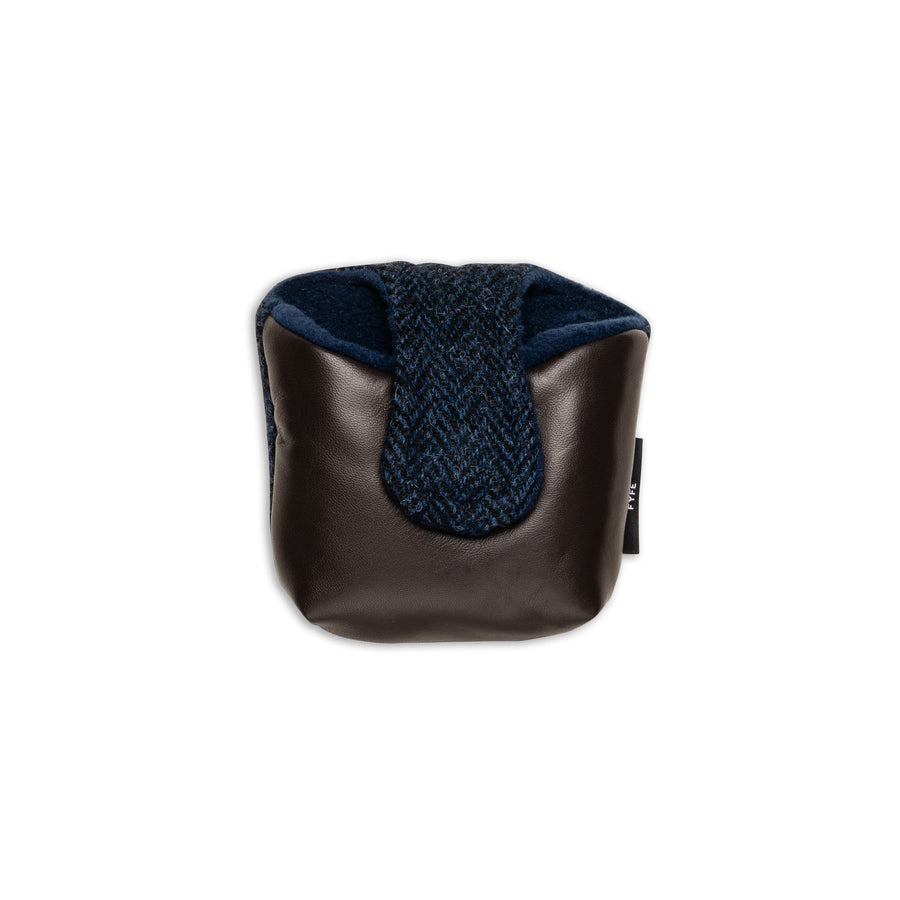 Legends of the Loch Harris Tweed & Leather Mallet Putter Cover