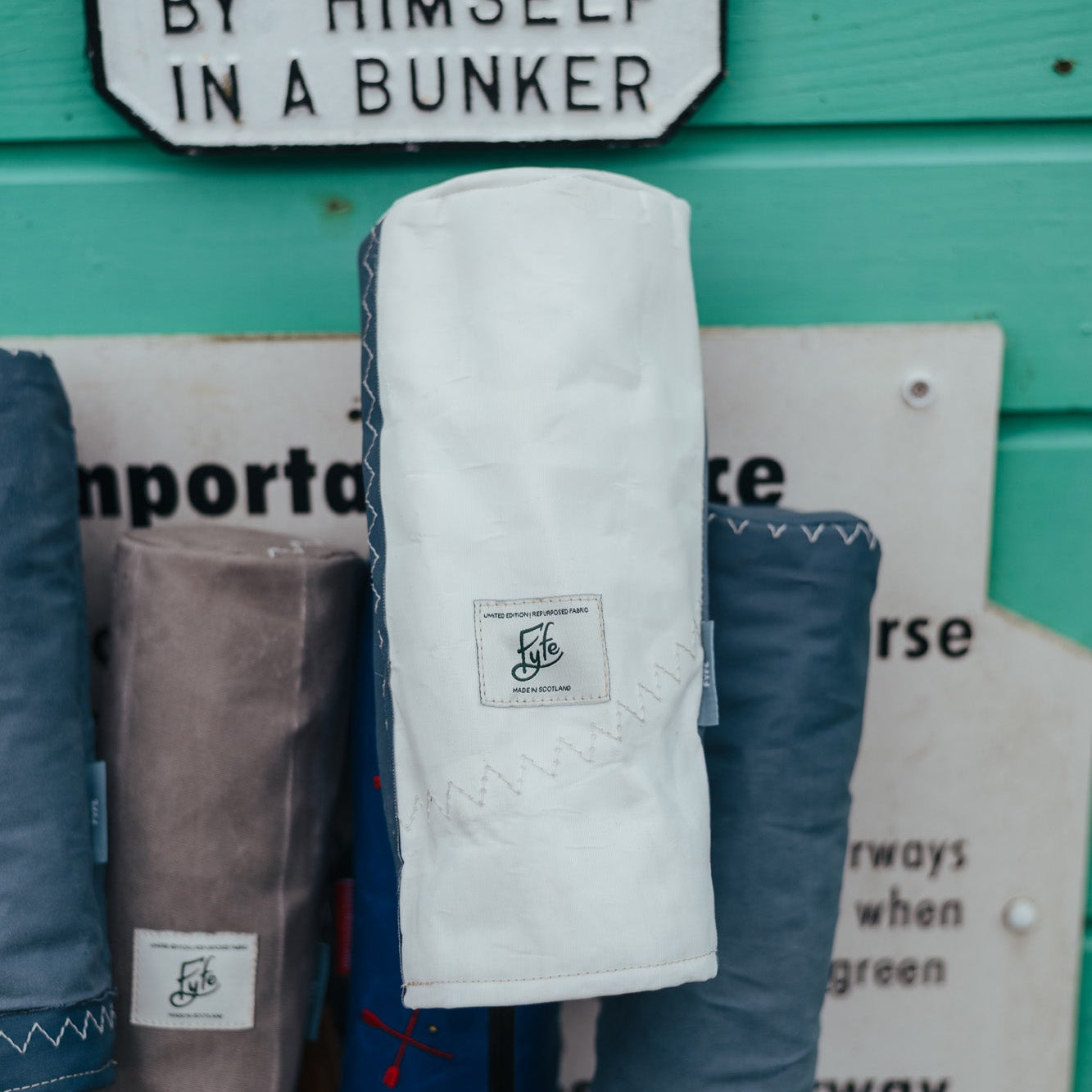 Repurposed Sail Cloth Headcover — White | Limited Edition