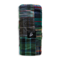 Tartan Army limited edition driver headcover handcrafted in Scotland from patchworked tartan fabrics.