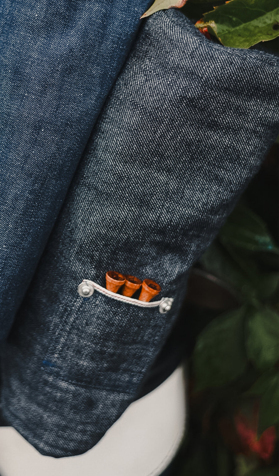 The Kuroki Pocket Headcover| Hiut Denim Limited Edition