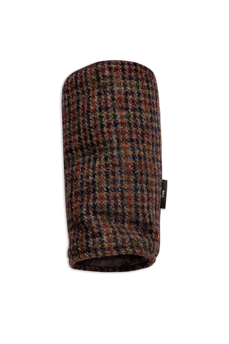 The Carnegie Leather & Harris Tweed Headcover