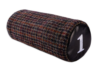 The Carnegie Leather & Harris Tweed Headcover