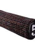 The Carnegie Leather & Harris Tweed Headcover