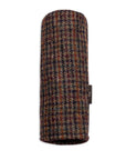 The Carnegie Leather & Harris Tweed Headcover