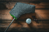 Black Grouse Harris Tweed Blade Putter Cover - Fyfe Golf