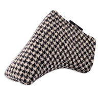 Black Grouse Harris Tweed Blade Putter Cover - Fyfe Golf
