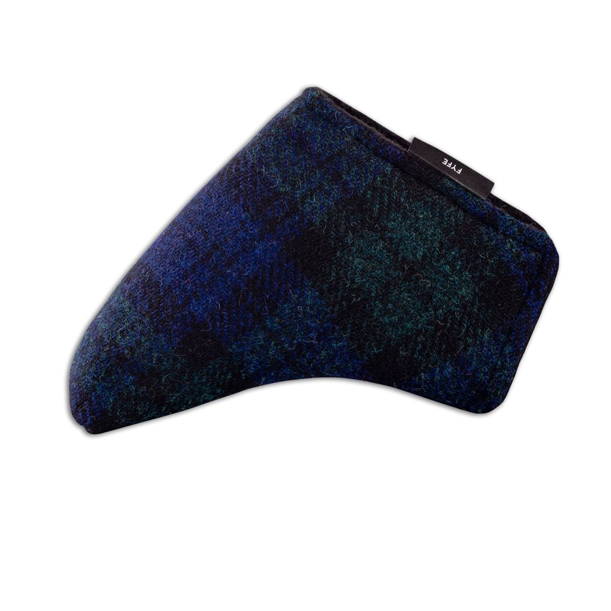 Blackwatch Harris Tweed Blade Putter Cover - Fyfe Golf