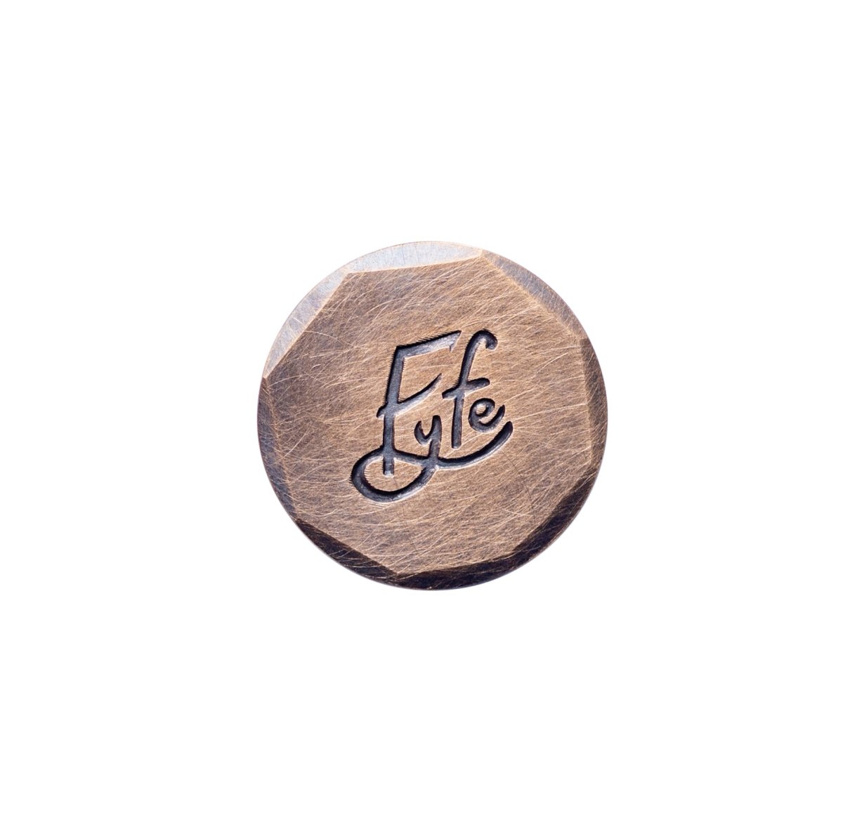 Bronze Metal Hand Forged Fyfe Golf Ball marker - Fyfe Golf