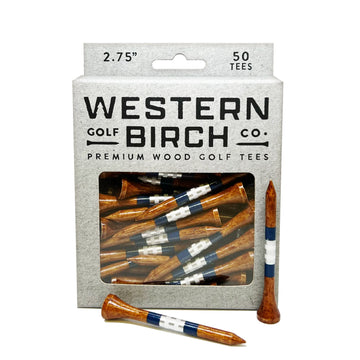 Western Birch x Fyfe Premium Bamboo Golf Tees - Fleetwood