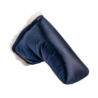 GT Phantom Black Leather Blade Putter Cover - Fyfe Golf