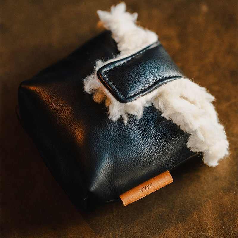 GT Phantom Black Leather Mallet Putter Cover - Fyfe Golf