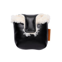 GT Phantom Black Leather Mallet Putter Cover - Fyfe Golf