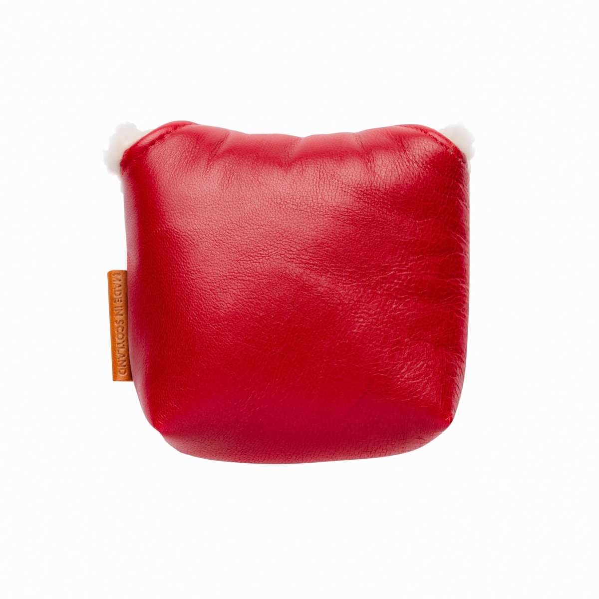 GT Rosso Scuderia Leather Mallet Putter Cover - Fyfe Golf