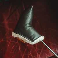 GT Vanquish Green Leather Blade Putter Cover - Fyfe Golf