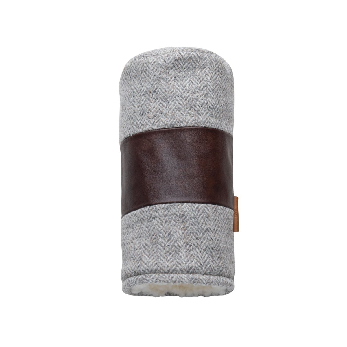 Gun Dog Harris Tweed &amp; Leather Headcover - Fyfe Golf
